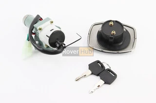 Замки к-кт (запалювання, кришка бака прямокутна) 125J