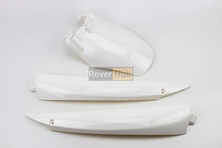 Yamaha VINO SA26 - 4т пластик - к-кт фарбовані 8 деталей, БІЛИЙ