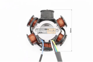 Статор магнето (генератора) (6 котушок "5 проводів")