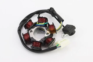 Статор магнето (генератора) (6 котушок роз'єм "мама 4"), тип 1