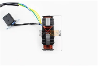 Статор магнето (генератора) (6 котушок роз'єм "мама 4"), тип 1