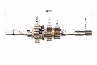 Коробка передач (три вала з шестернями)