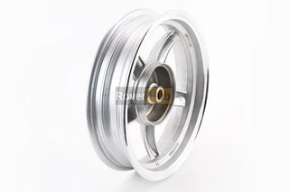 Диск задній литий MT2,75x12 Z19 для 4Т (бараб. гальм., d-110мм) "5 променів" сірий