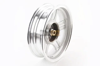 Диск задній литий MT3,00x12 Z19 для 4Т (бараб. гальм., d-110мм) "5 променів" сірий