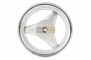 Диск задній литий MT3,50x12 Z19 для 4Т (бараб. гальм., d-110мм) "3 промені" сірий, тип 1