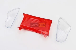 Пластик - "скло" - стопа і поворотів задніх к-кт 3шт (можливі незначні потертості)