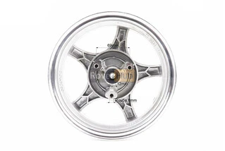 Диск передній литий MT2,50x10 d12mm (диск гальм. 3 болти) "5 променів" сірий