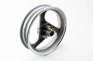 Диск передній литий MT2,50x12 d12mm (диск гальм. 3 болта) "3 промені" сірий, тип1