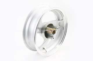 Диск передній литий MT3,50x12 d12mm (диск гальм. 3 болта) "3 промені" сірий