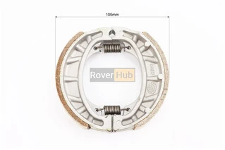 Гальмівні колодки задні к-кт, 105мм (пружини прямі)