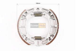 Гальмівні колодки задні к-кт, 106мм (пружини прямі)