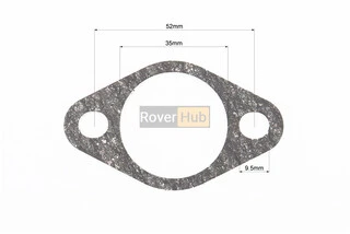 Прокладка карбюратора К65, К68, b-1,5mm, (паронит)