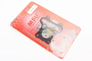 Прокладки поршневой Suzuki LET'S 4T50cc-39мм, к-кт 3 детали (метал), Тайвань