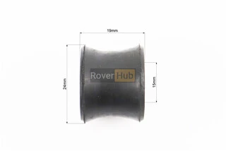 Сайлентблок амортизатора (15x24x19)