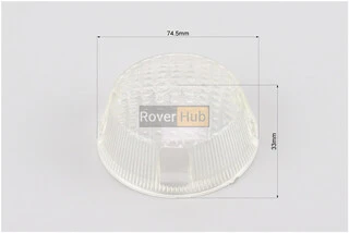 Стекло поворотов, белое