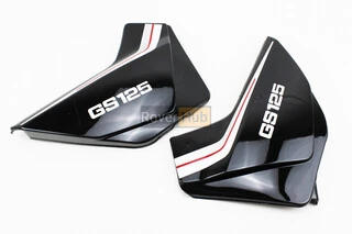 Пластик - бічний середній лів, прав к-кт 2шт ЧОРНИЙ