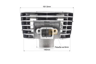 Циліндр к-кт (ЦПГ) 125cc-52mm