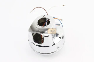 Фара передня "хром" ALPHA кругла D=150mm