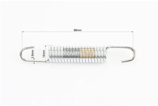 Пружина подножки центральной (&asymp;L102мм, D15мм, 19 витков) Honda DIO