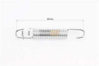 Пружина підніжки центральної (L100мм, D15мм, 19 витків)