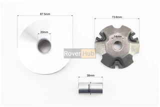 Варіатор передній + втулка + крильчатка к-кт