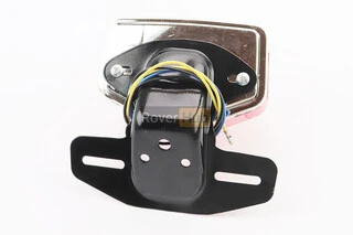 Ліхтар задній ALPHA, чорна ніжка під два болти