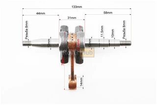 Коленвал 137/142 - облегченный