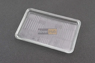 Скло фари квадратної