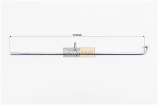 Спиці задні L=170мм, D=3,7мм, к-кт 36шт