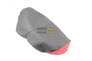 Чехол сиденья (эластичный, прочный материал) черный/красный