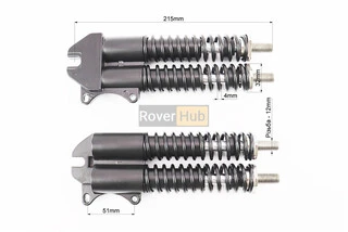 Амортизатори передні (2 приводи), Т4 TURBO-S (електросамокат)