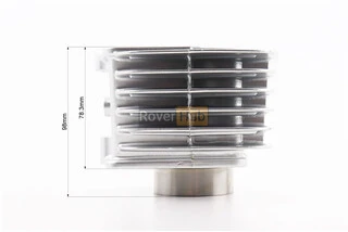 Циліндр к-кт (цпг) 125cc-52,4мм (палець 13мм, висота циліндра 78,3мм, висота поршня 44мм), тип 1