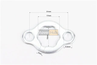 Шайба фіксатор передньої зірки + болти
