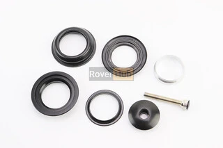 Рульові чашки 1-1/8" (44/28,6x44/30) безрізьбової вилки, напівінтегровані, чорні E9