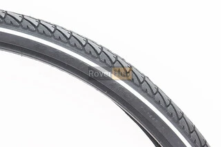 Шина 28" 700-40С (42-622) дорожная "елка" С1446 с белой полосой