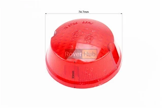 Скло поворотів, червоне "низьке"