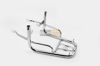 Багажник задній + підніжки "ХРОМ" + відкидна вантажна бічна платформа (лів, прав.), к-кт, тип 2