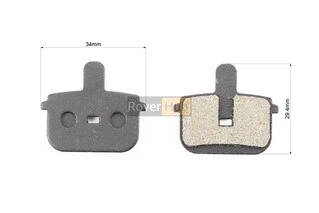 Гальмівні колодки Disk-brake (Kugoo G-Booster,M5,V1,G2 Pro, Bolids Boli-BB8), чорні YL-1059