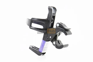 Фляготримач пластиковий з кріпленням універсальним на ексцентрику, чорний BC-105C