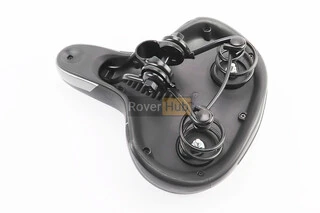 Сиденье ХВЗ 240x200мм, чёрно-серое ARDIS N831