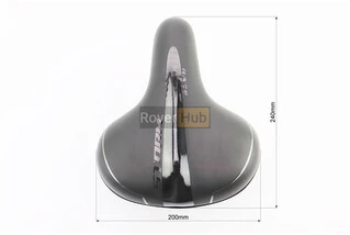 Сиденье ХВЗ 240x200мм, чёрно-серое ARDIS N831