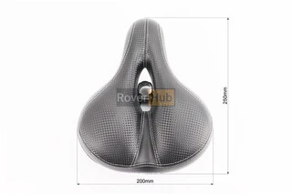 Сидіння ХВЗ 250x200мм, чорне YF-1039