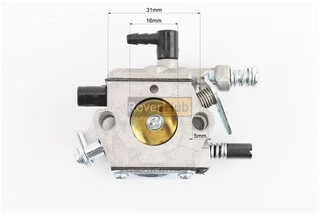 Карбюратор 4500/5200, пластиковые штуцера