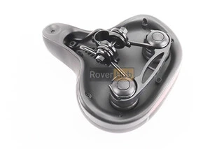 Сиденье ХВЗ 250x210мм, чёрное