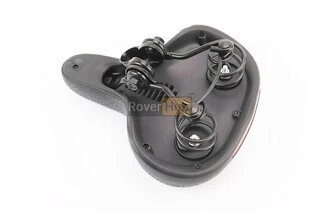 Сиденье ХВЗ 255x200мм, чёрное CROSSRIDE N153В