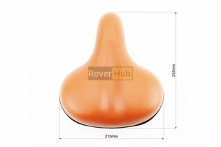 Сидіння ХВЗ 255x210мм, коричневе