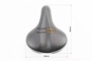 Сидіння ХВЗ 255x220мм, чорне BSK-191 VELOMAN