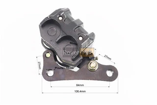 V200-F2 V250-F2 Супорт ЛІВИЙ передньої гальмівної системи (двопоршневий)