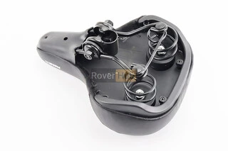 Сидіння ХВЗ 260х190, чорно-сіре A-57