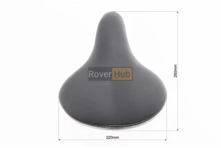 Сидіння ХВЗ 260х220мм, чорне SD-159